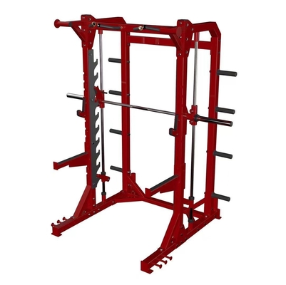 Tubo rettangolare in acciaio Q235 Multifunzione Fitness Squat Rack per allenamento della forza