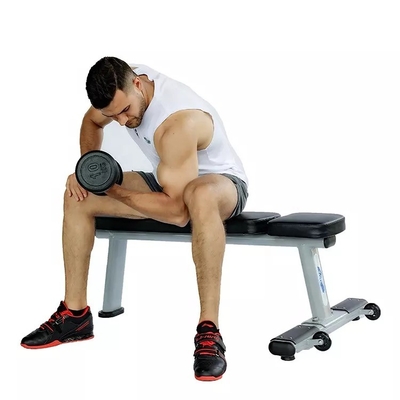 Pressa a panca per esercizi pieghevoli per palestra di sollevamento di pesi piatta NO TIG Allenamento di saldatura