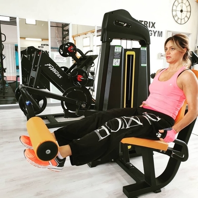 Bodybuilding Fitness Selezione del carico del perno in acciaio Sedi di estensione delle gambe Curl attrezzature per palestra