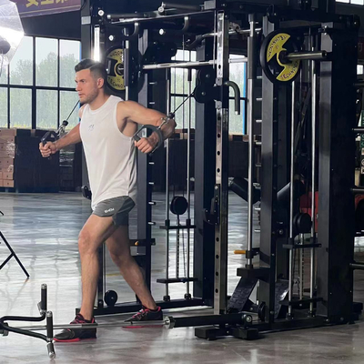 Gym Center Logo personalizzato Disponibiled Smith Machine Fitness Cable Crossover Bench