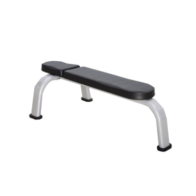 Banchina piatta per fitness commerciale con piattaforma di 18,5 kg e logo personalizzabile