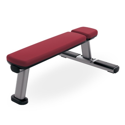Banchina piatta per fitness commerciale con piattaforma di 18,5 kg e logo personalizzabile