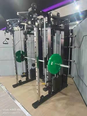 Gym Center Logo personalizzato Disponibiled Smith Machine Fitness Cable Crossover Bench