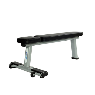 Banchina piatta per fitness commerciale con piattaforma di 18,5 kg e logo personalizzabile