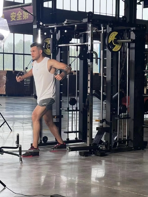 Preforeman Building Cable in acciaio crossover power cage per l' allenamento di palestra multifunzionale