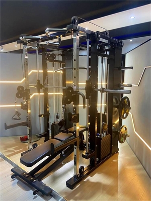 Esercizi per braccia e spalle Befreeman Gym Center Macchina Smith All-In-One con stack di pesi in acciaio