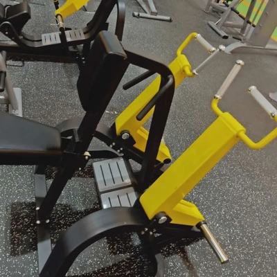 Attrezzature per il fitness Incline Level Row Triceps Deltoids Muscle Building Plate Rowing Machine carica