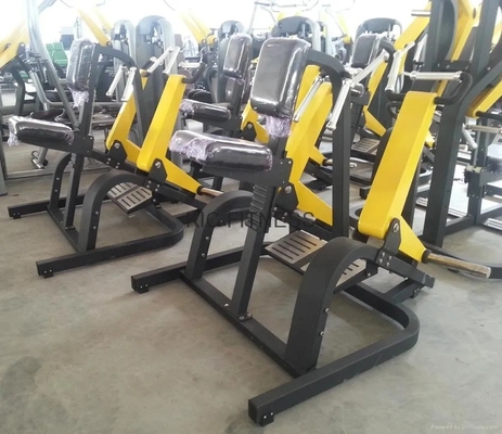 Attrezzature per il fitness Incline Level Row Triceps Deltoids Muscle Building Plate Rowing Machine carica
