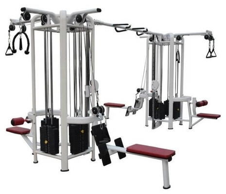 8 stazioni allenatore funzionale attrezzature da palestra per unisex opzionale colore del telaio selezionabile