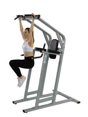 Attrezzature per il fitness per palestra Leg Raise / Pull Up Bar in due strati di rivestimento elettrostatico in polvere