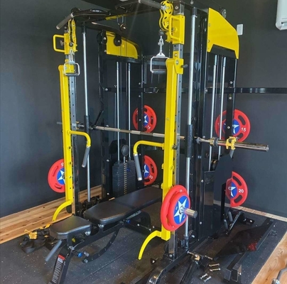 Home Commercial Multi Station Gym Equipment con logo personalizzato e 400kg di peso
