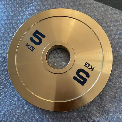 Allenamento di forza fatto facile oro piastra di cromo barra di ferro fuso con piastre di peso set