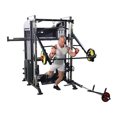 Logo personalizzato Multifunzionale Home Smith Machine con attrezzature per palestra di sollevamento pesi