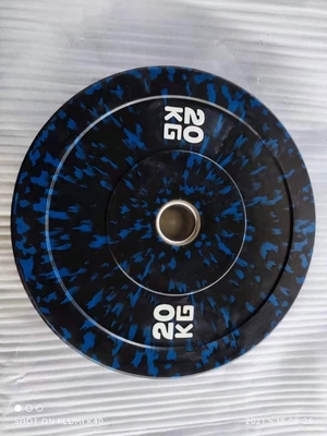 Equipaggiamento per la palestra a domicilio Piastra di peso in gomma unisex con logo personalizzato disponibile