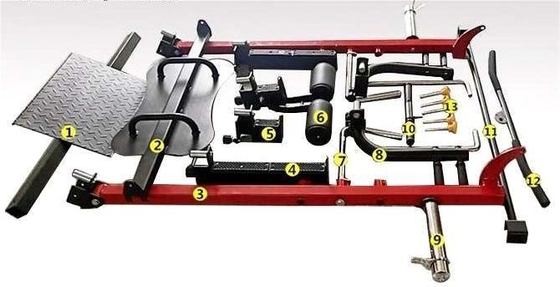 260 kg Capacità attrezzature per palestra Smith Macchine accessori per allenamenti personalizzati