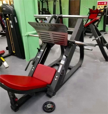 Piastra d'acciaio carica 45 gradi Leg Press Machine per l'allenamento di forza personalizzato in palestra