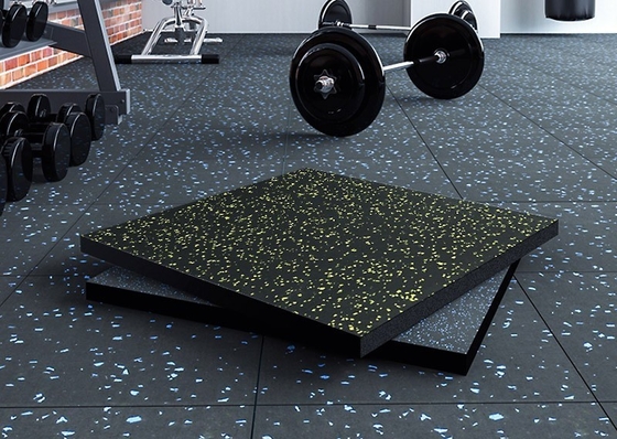 Pavimenti di gomma per palestra per il centro sportivo fitness