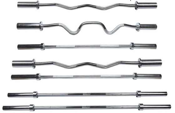1.2m/1.5m/1.8m/2m/2.2m Power Weightlifting Fitness Barbell Bar per l'esercizio muscolare
