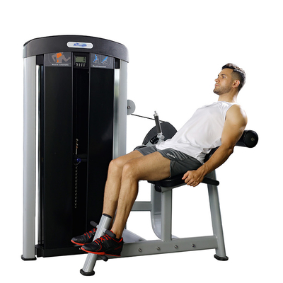 3.0mm Tubo Strength Training Indoor Sitting Calf Raising Machine con selezione del carico degli spilli