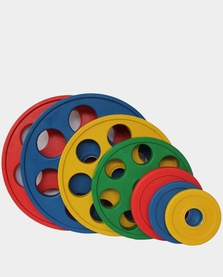 Attrezzature per palestra e fitness Piastre di peso colorate in colore opzionale selezionabile