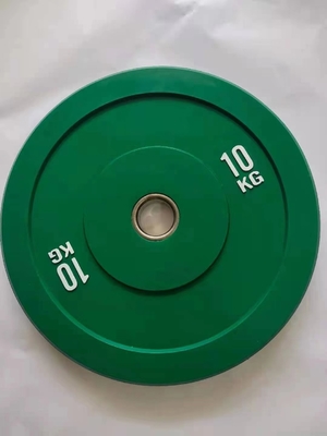 Apparecchiature di fitness commerciali Piastre di peso colorate personalizzate per gomma di ferro di acciaio