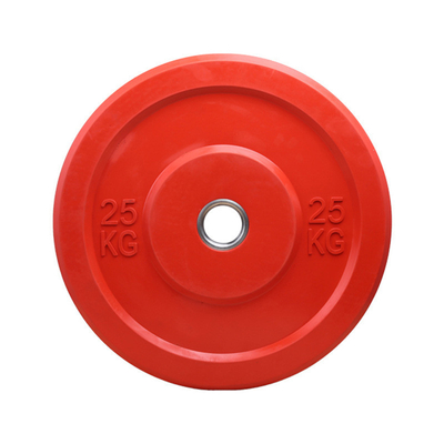 Apparecchiature di fitness commerciali Piastre di peso colorate personalizzate per gomma di ferro di acciaio
