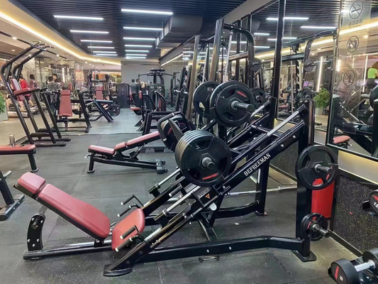 Logo personalizzato 236KG Strength Training Leg Press Machine per attrezzature di palestra commerciali