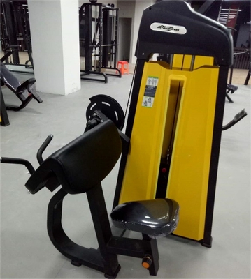 Attrezzatura fisica per palestra professionale Bicep seduta macchina per allenamento di forza allenamento