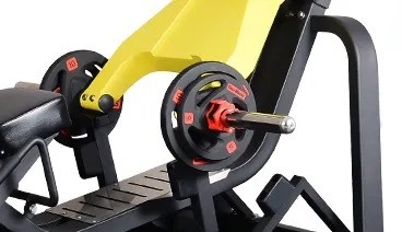 2420*1660*1450mm Macchina di stampa per gambe lineari in acciaio per allenamento di forza attrezzature per palestra