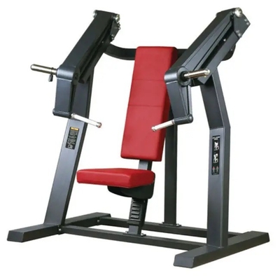 Piastra carica seduta inclinata Chest Press Machine Fitness attrezzature con logo personalizzato