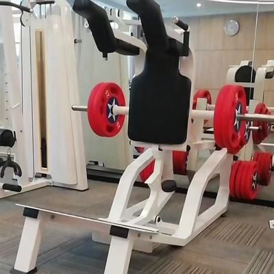 Home Commerciale Esercizi Piastre caricate macchine per Leg Press e Hack Squat Back Training