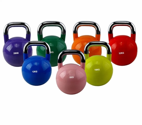Gym Fitness Unisex colorato verniciato Kettlebells in ghisa per allenamento di forza