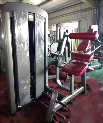 Fitness Bodybuilding Esercizio seduto schienale estensione Pin carico allenamento di forza del corpo