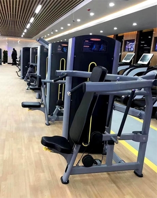 Bench di pressione per spalla a spilla a seduta a carico di perno progettato per attrezzature sportive professionali