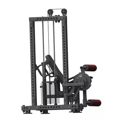 Allenamento di forza Bodybuilding Medium Loader Doppio seduto Leg Curl Leg Extension Machine