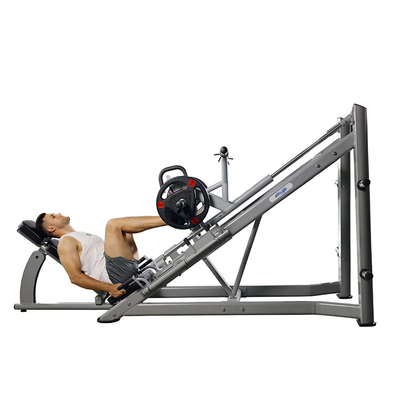 Opzionale Selezionabile Medium Loader Plate equipaggiamento di fitness caricato 45° Leg Press
