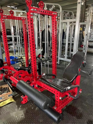 Fitness Strength Training Leg Press Leg Curl Extension Machine con selezione del carico pin