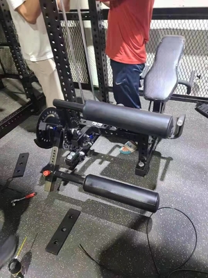 Fitness Strength Training Leg Press Leg Curl Extension Machine con selezione del carico pin