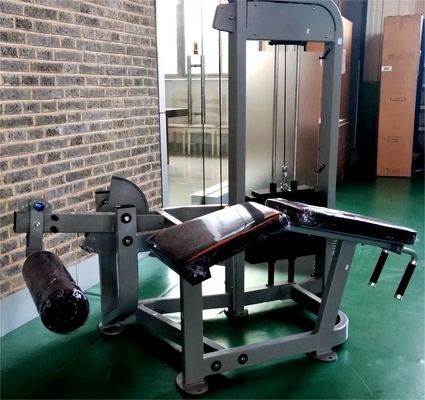 Peso stack pin caricato Leg Curl e estensione macchina per l' allenamento di forza esercizio