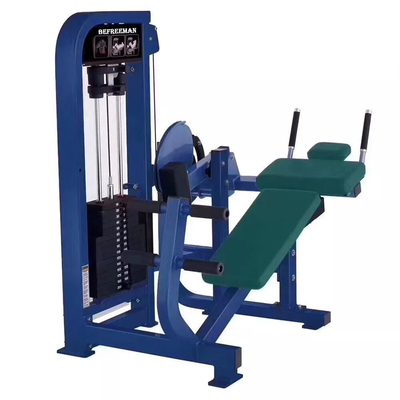 Acciaio Q235 Commercial Pin Loaded Seated Crunch Abdominal Machine per esercizi interni