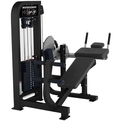 Acciaio Q235 Commercial Pin Loaded Seated Crunch Abdominal Machine per esercizi interni