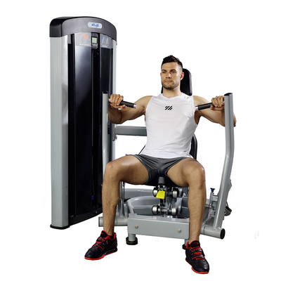 Fitness Commercial Gym Training Pin Load Seated Chest Press Machine con stack di pesi