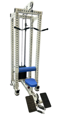 Universal Gym Commercial Fitness Equipment 2 in 1 Lat Pull down e Low Rowing Machine