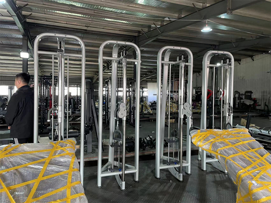 Lat Pulldown Row Fly Machine attrezzature per il fitness per il peso stack pin caricato casa palestra