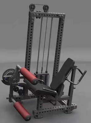Macchina di allenamento funzionale 3 in 1 di allenamento Leg Extension Leg Curl