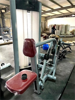 Macchina da canottaggio con sedile in acciaio per esercizi commerciali della schiena in palestra e fitness