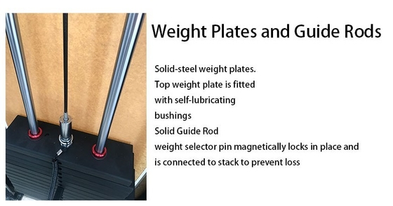 Medium Loader Commercial Gym Fitness Equipment Tricep Pushdown Machine di Befreeman