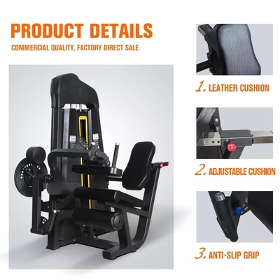 Medium Loader Leg Extension Leg Curl Machine per Gym Center allenamento di forza