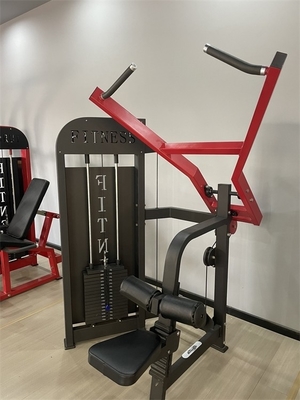 Acciaio Fitness Strength Pin Loaded Lat Pull Down Machine per il logo personalizzato disponibile