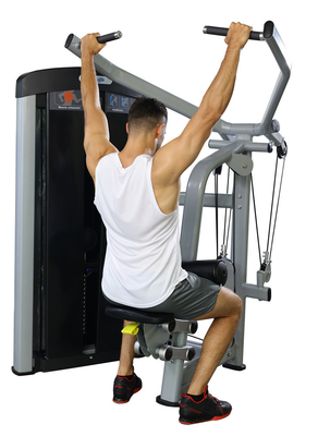 1600*1500*2000mm Dezhou Pin Loaded Gym Fitness Equipment Pulldown Machine con acciaio